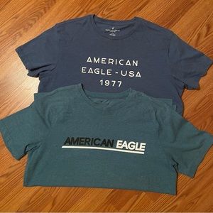 AE tees. EUC. Great Deal.